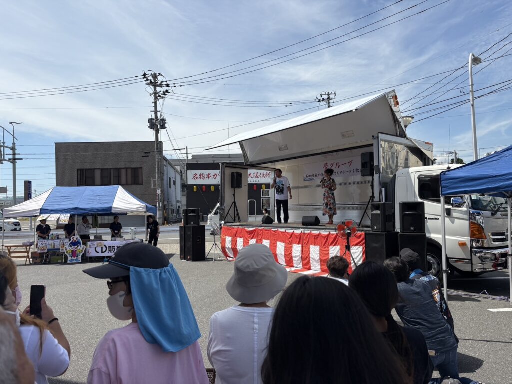 海の市イベント見学