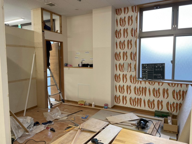 調理室(作業室2)を改修しました!