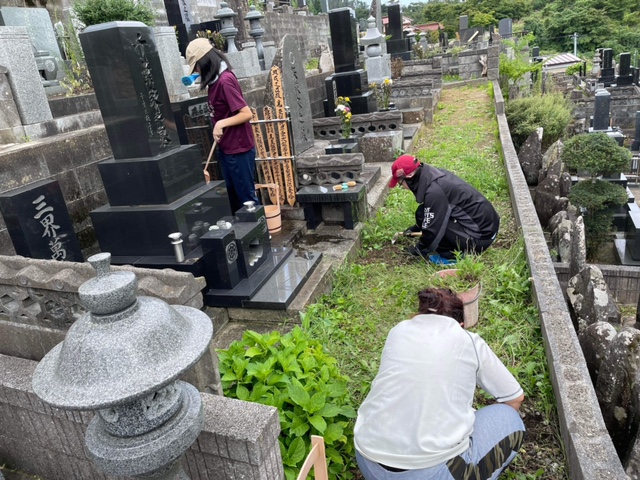 お彼岸の前に