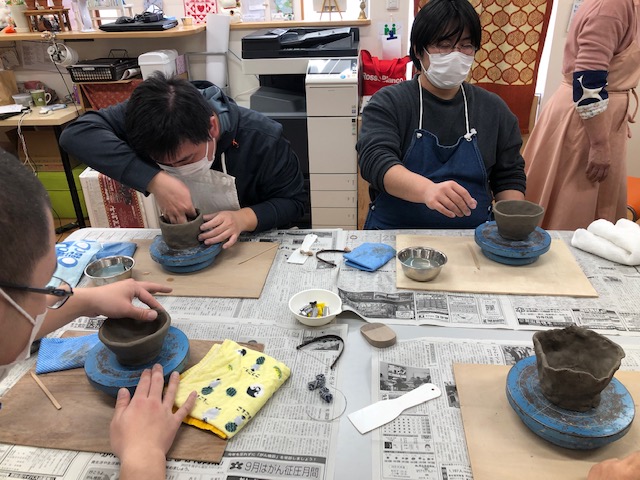 かもみ～るで「陶芸教室」