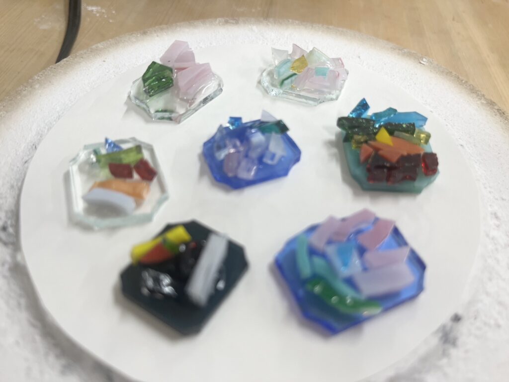 ガラスアートWS ペンダントトップ創り