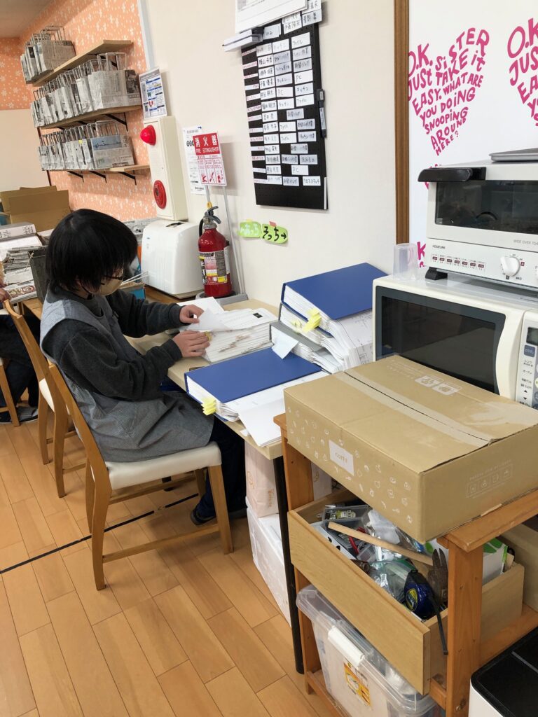 新しい受託作業が始まりました